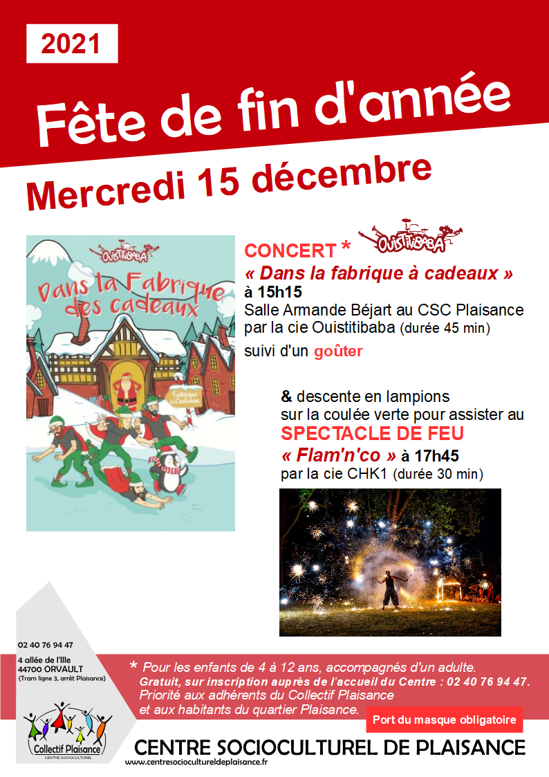 Fête de fin d'année 2021 Fête de fin d'année 2021