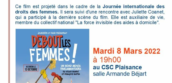 Ciné/Rencontre : « Debout les femmes ! »