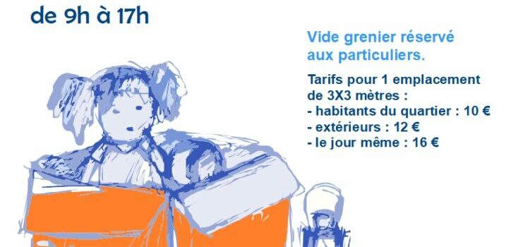Vide Grenier : ANNULÉ Faute d’inscrits