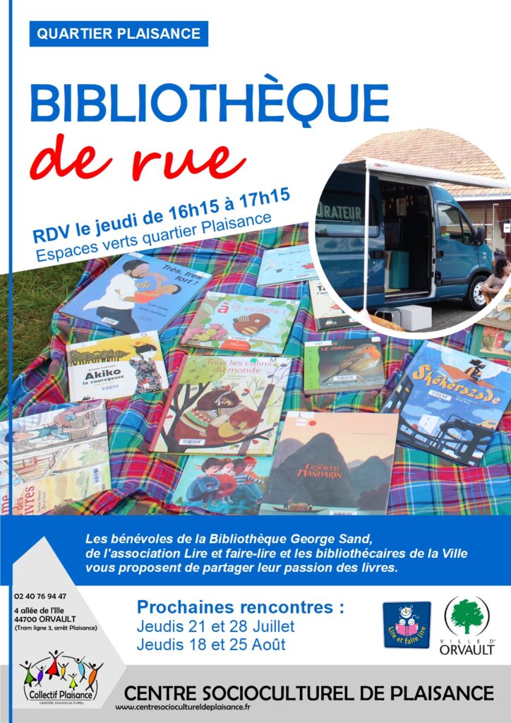 Bib de rue - juillet août 2022 Bib de rue - juillet août 2022