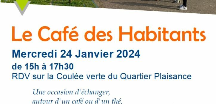 Café des habitants : mercredi 24 janvier 2024
