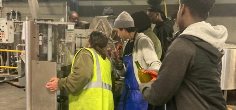 Vente de jus de pomme