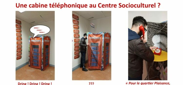 Une cabine téléphonique au Centre Socioculturel ?