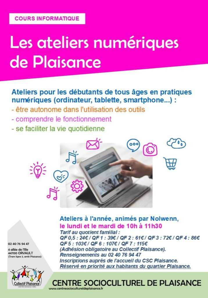 Ateliers numériques 2023-2024
