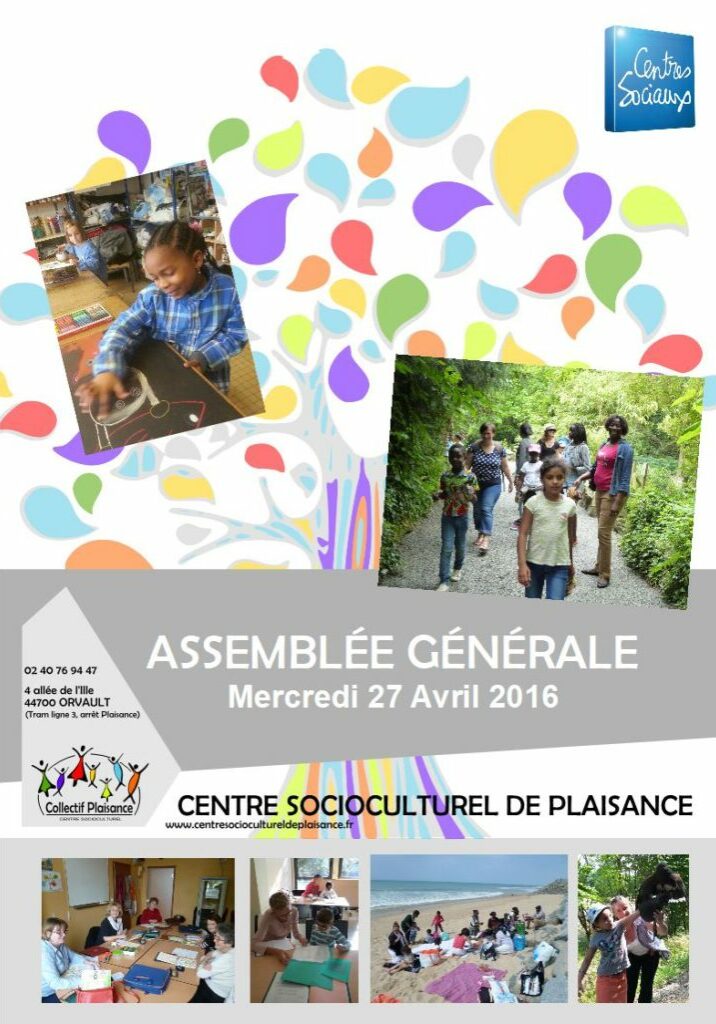 Une SYNTHESE AG 2016 du Collectif Plaisance